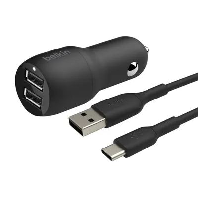 Obrázek produktu pro Belkin Boost Charge, Auto, Zapalovač na doutníky, 1 m, Černá