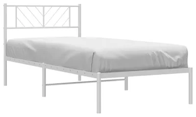 Produktbild von Bettgestell mit Kopfteil und Unterstützung, 90 x 190 cm