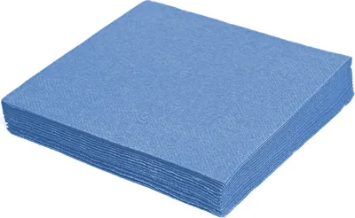 Produktbild von 250 Serviette PAP 2-lagig, himmelblau, 33x33 cm