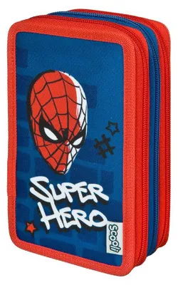 Produktbild von Spider-Man - Tripledecker, gefülltes Schüleretui