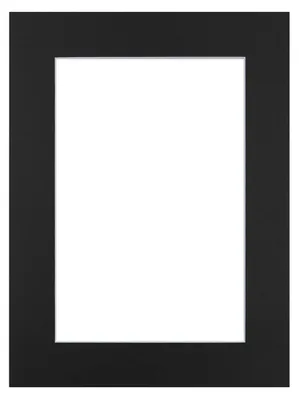 Image de Passe-partout noir 50x70 cm ouverture 40x60 cm