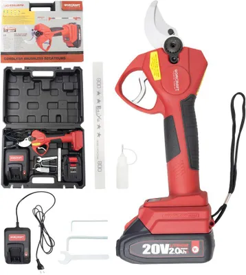 Zdjęcie produktu dla Sekator akumulatorowy WORCRAFT 20V CSC-S20LiBP + akumulator 2.0Ah i ładowarka