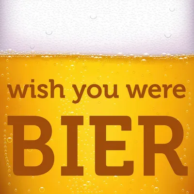 Produktbild von homeBLOCKrocks® MAGNET „wishyouwerebier“