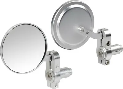 Obrázek produktu pro Pár hliníkových zpětných zrcátek Lampa Dernier