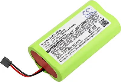 Imagen del producto de TECHTEK Batería compatible con [Trelock] LS 950, LS950 sustituye 18650-22PM 2P1S