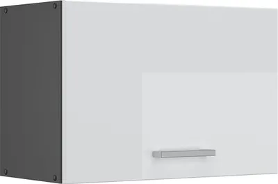 Produktbild von Hängeschrank Vicco R-Line Weiß Hochglanz 60 cm Flach, Model 34913