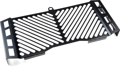 Produktbild von ZIEGER Kühlerabdeckung kompatibel mit Honda CBF 600 bis Baujahr 2007 Clean schwarz