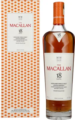 Produktbild von The Macallan 18 Years Old Colour Collection 43% Vol. 0,7l in Geschenkbox
