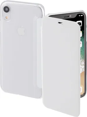 Produktbild von Booklet Case Clear Weiß für Apple iPhone XR