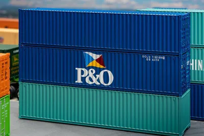 Produktbild von Faller 182104 - 1/87 / H0 40' Container, P&O - Neu