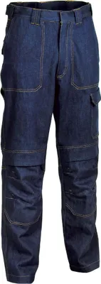 Produktbild von Cofra Schweißerhose, flammhemmend, 100% Denim-Baumwolle 48