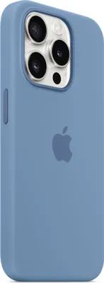 Zdjęcie produktu dla Apple Silicone MagSafe Case iPhone 15 Pro Winter Blue