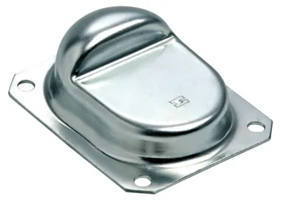 Produktbild von Schwingtürschloss, Modell 166, Größe: 160 x 130 mm, Höhe: 48 mm