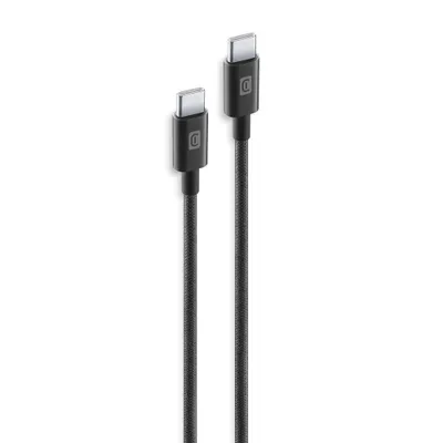 Produktbild von Braided Data Cable 1,5 m USB Typ-C/ Typ-C Black (60904)