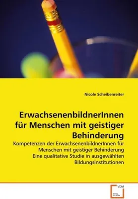 Produktbild von Scheibenreiter, N: ErwachsenenbildnerInnen für Menschen mit