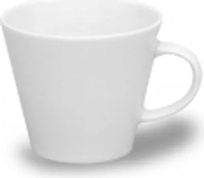 Obrázok produktu pre Biela šálka a podšálka, 100 ml, český porcelán, Thun Tom