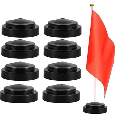 Immagine prodotto di Mini supporto per stendibiancheria - Robusto supporto da tavolo per bandiere - Decorazione da 20 grammi