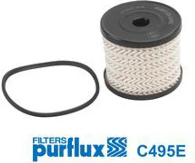 Produktbild von PURFLUX Kraftstofffilter Filtereinsatz mit 77 mm Außendurchmesser und 14 mm Innendurchmesser