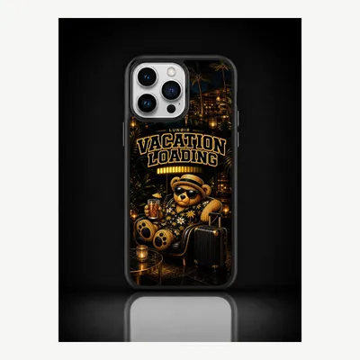 Productafbeelding van iPhone 14 Pro Max hoesje, telefoonhoesje, beschermhoesje, case met vakantiemotief – LUNØIR ©