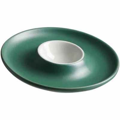 Produktbild von Ritzenhoff & Breker Eierteller Jasper, Eierbecher, Eierhalter, Steinzeug, Grün, 420708
