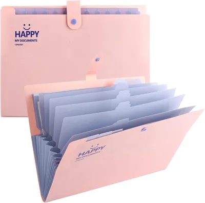 Obrázek produktu pro Organizér na dokumenty formátu A4, 12 přihrádek, 2 kusy, vhodný do kanceláře i do školy