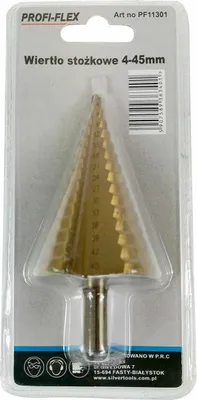 Obrázok produktu pre Stupňovitý vrták 4-45Mm