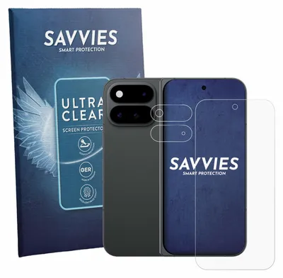 Produktbild von 18x Für Google Pixel 11 Pro Fold (Display+Kamera) Schutzfolie Savvies Displayschutz Display Schutz Folie Klar Transparent
