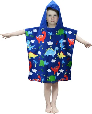 Productafbeelding van Kinderhanddoek met Capuchon, Zachte Microvezel, 61x61 cm, Voor Strand en Bad, Geschikt voor Kinderen
