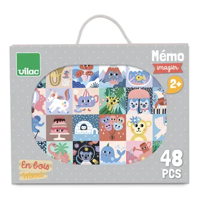 Image de Mémo imagier de 48 pièces - Multicolore - Jeux éducatifs