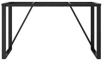 Obrázek produktu pro Rám stolu ve tvaru písmene "O", rozměry 140x60x73 cm - Robustní kovové nohy pro jídelní stoly v industriálním stylu