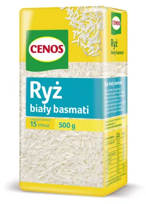 Produktbild von Cenos Basmati-Reis, weiß, 500 g