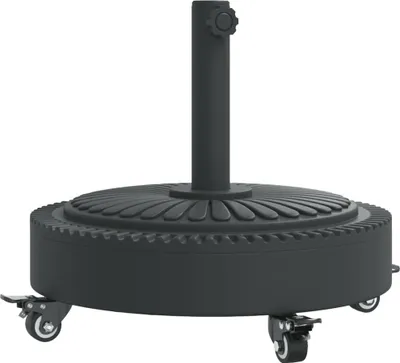 Obrázek produktu pro vidaXL Stojan na slunečník s kolečky pro tyč Ø38/48 mm 27 kg kulatý