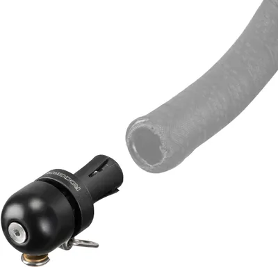 Productafbeelding van Fietsbel stuurdop 2-in-1 - 80 dB - Voor stuur 22,2 mm - Waterdicht