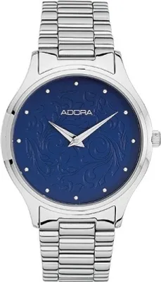 Produktbild von ADORA AT5454 Damen Damenuhr Edelstahl blaues Zifferblatt