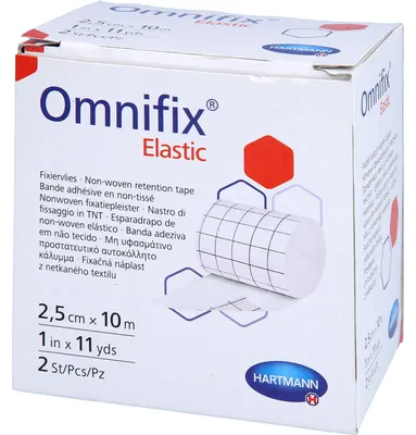 Immagine prodotto di HARTMANN Omnifix elastico 2,5 cm x 10 m rotolo, 2 cerotti