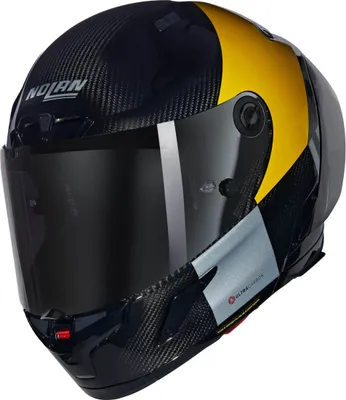 Immagine prodotto di Nolan X-804 RS Ultra Carbon Combo Gara Helm, schwarz/ocker, L (60)