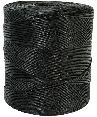 Bindegarn, schwarz, 1500 m, Ø 1,3 mm, Polypropylen