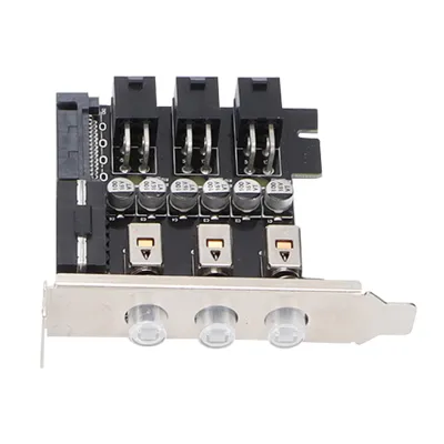 Produktbild von HDD SSD Power Switch,3 Hard Disk Control System,Hard Disk Power Switch Module,For Sata Switch,Hard Drive Selector,Control Management System