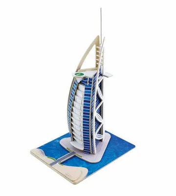 Produktbild von Holzpuzzle 3d Tower De Dubai Arabs Towers C9724