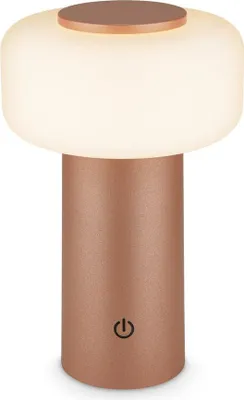 Obrázek produktu pro LED stolní lampa Bezdrátová lampa na baterie 20,6 cm Stmívatelná IP44 Venkovní dotyková káva