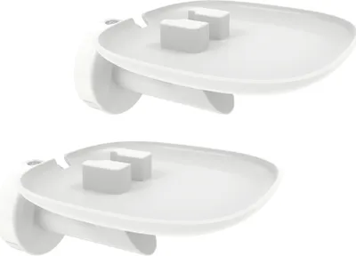 Produktbild von 2 x Wandhalter für SONOS ONE & Play:1 Lautsprecher Boxen Halter Wandhalterungen Halterung Weiss