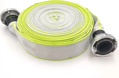 Produktbild von 2 Zoll | C-52 - 30 Meter Industrieschlauch | Feuerwehrschlauch | Bauschlauch | Flachschlauch | Schlauch mit Storz-Kupplung