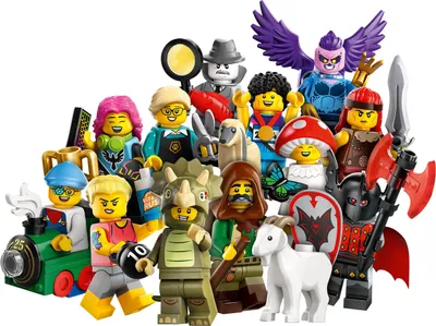 Produktbild von LEGO Minifiguren Serie 25 (71045), Spielzeug mit Sammelfiguren für Rollenspiele, kleines Set für Abenteuer, selbstständiges Spielerlebnis, Geschenk-Idee für Jungs und Mädchen ab 5 Jahren 71045