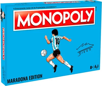Immagine prodotto di Hasbro - Akcesorium do Gry Monopoly Maradona w Hiszpańskim Stylu