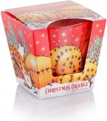 Image de Svíčka orange de Noël 115g