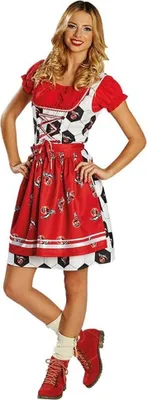 Produktbild von RUBIE'S Faschingskostüm 1. FC Köln Dirndl - Adult, Größe 46, Farbe original
