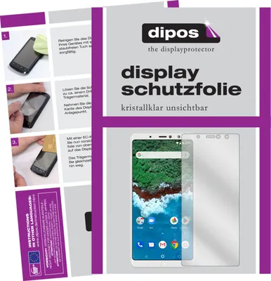 Produktbild von 2x Schutzfolie für BQ Aquaris X2 klar Displayschutzfolie Folie Display Schutz