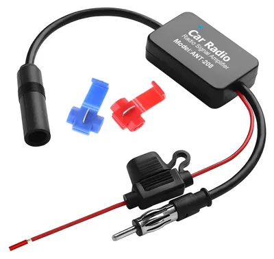 Autoradio-Antennenverstärker FM-Booster 12-24V 88-108MHz