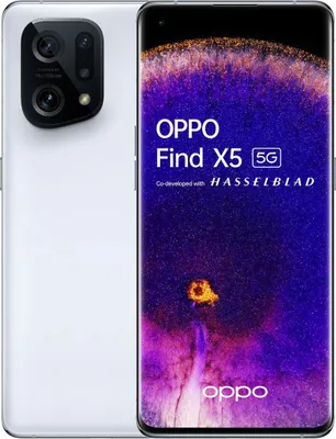 Produktbild von OPPO Find X5 , 16,6 cm (6.55"), 8 GB, 256 GB, 50 MP, Android 12, Weiß