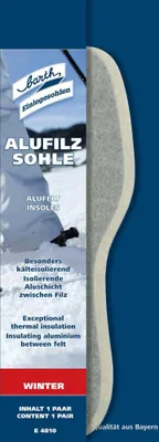 Produktbild von barth Schuhbandl Einlegesohle Alu Filz